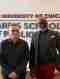 Abdou Samb with James Robinson